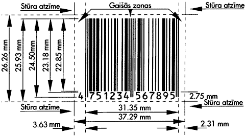 EAN-13 paraugs