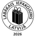 Labākais iepakojums Latvijā 2026 logo
